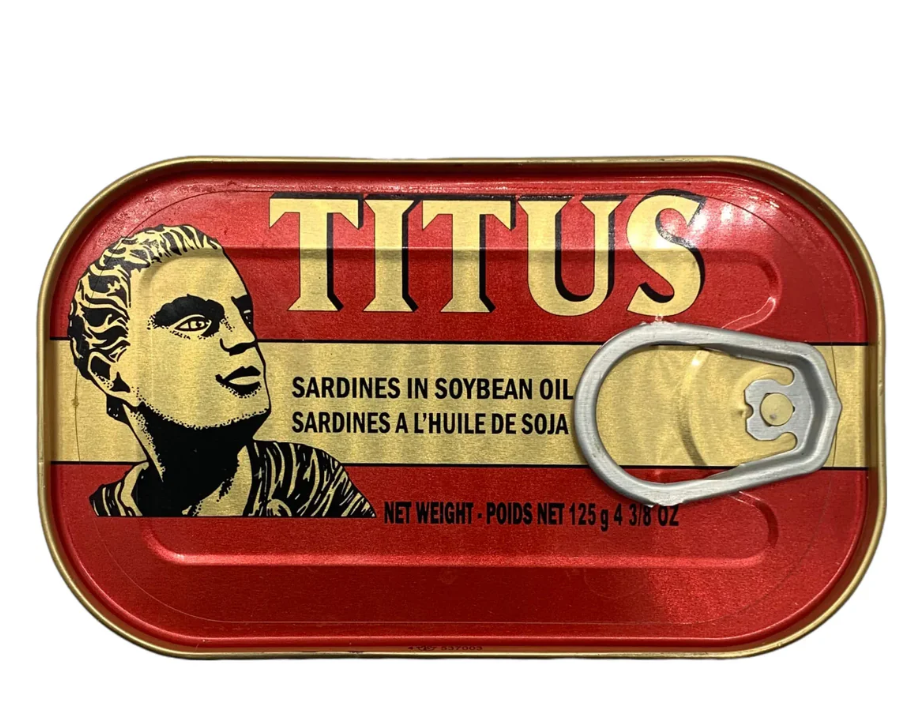 Titus Sardine in Soybean Oil | 125g