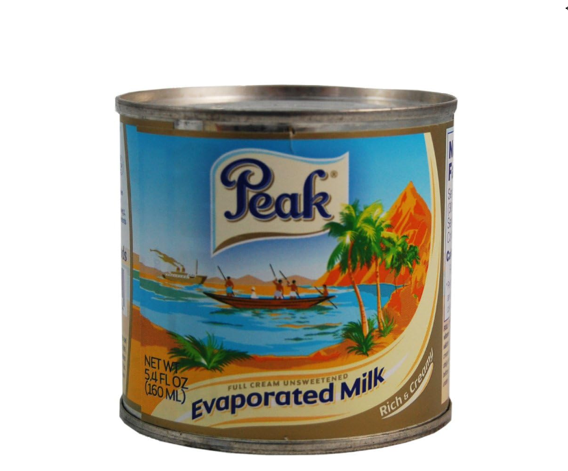PEAK EVAPORATED MILK 5 OZ { 6 CANS}