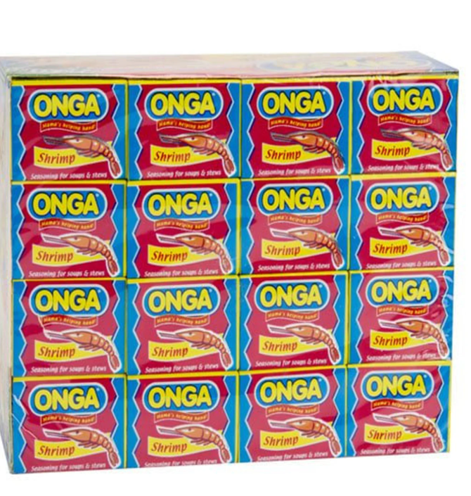 Onga Seasoning Shrimp flavor 64 count pack