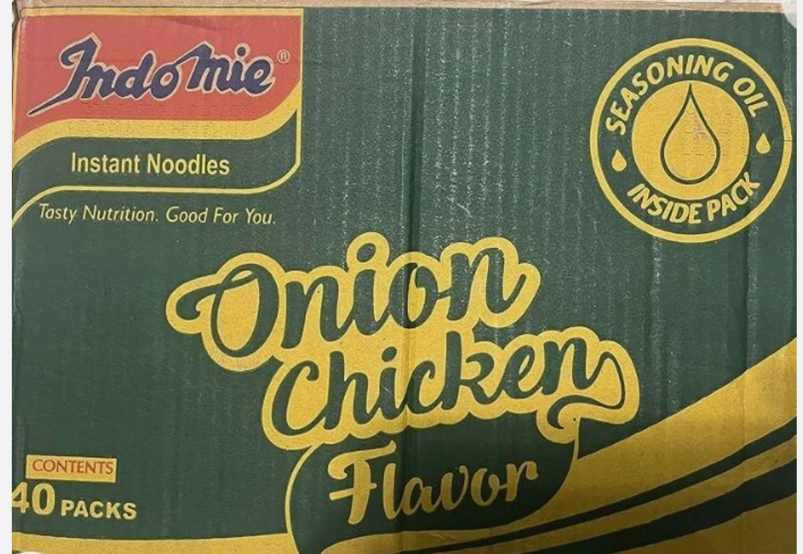 Nigerian Onion Chicken Indomie instant Noodles 40 packs