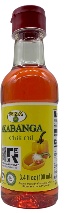 AKABANGA EXTRA HOT CHILLI SAUCE (SPICY) 100 ML / 3.38 OZ