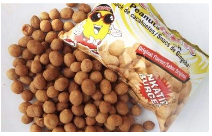 Nkatie Burger - African Peanut Snack [Pack of 4]